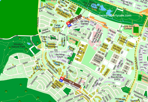 Thomson View_Location Map